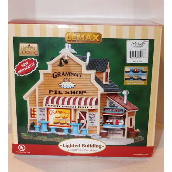 Lemax Harvest Crossing - Grandma's Pie Shop